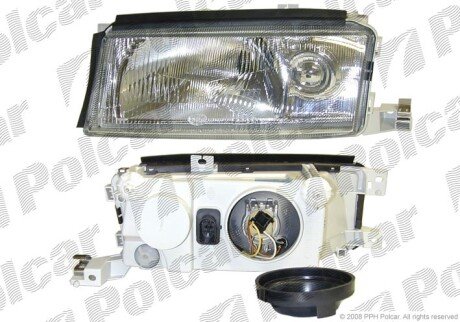 Фара основная правая H4, W5W Polcar 6920101E