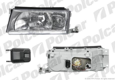 Фара основная левая H4, W5W Polcar 6921094E
