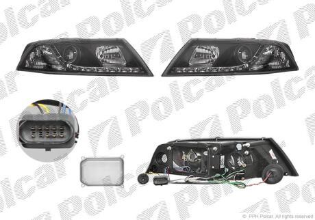 Фара основная Polcar 692209BE