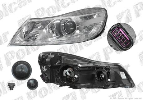 Фара основна Polcar 692309-H