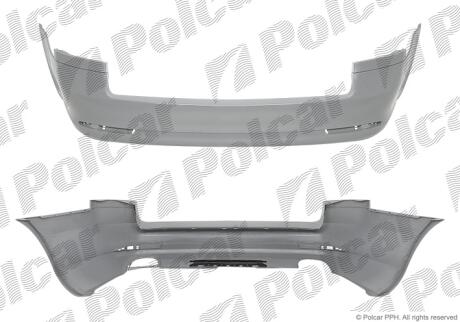 Бампер задний Polcar 692396-4