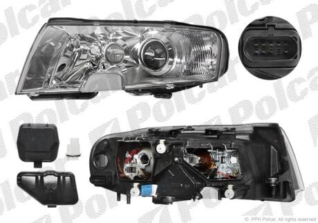Фара основная Polcar 692510-E