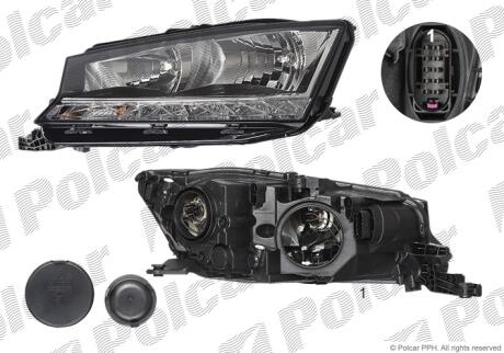 Фара основная Polcar 69B310-E