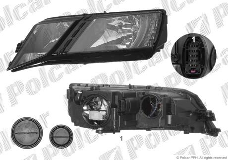 Фара основная Polcar 69C209-U