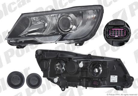 Фара основная Polcar 69D109-H