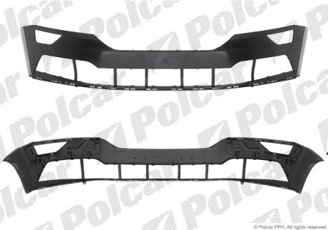 Бампер передній Polcar 69X207-J