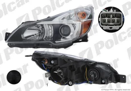 Фара основна Polcar 7209103