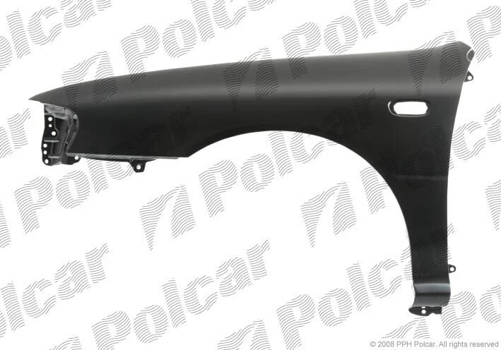 Крило спереду зліва з отвором для поворотника Polcar 721101 (фото 1)