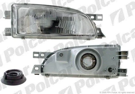 Фара основна права H4 Polcar 721110-E