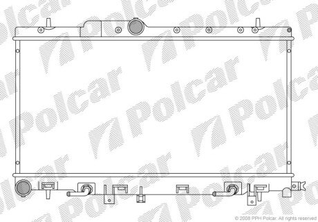 Радіатори охолодження Polcar 721208-4