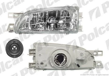 Фара основна права H4 Polcar 7212101E