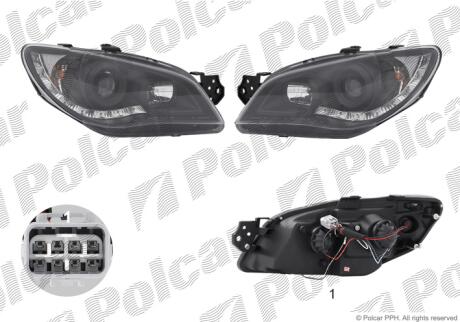 Фара основная Polcar 721409-6
