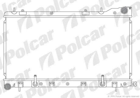 Радіатори охолодження Polcar 723908-3