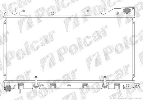 Радиаторы охлаждения Polcar 723908-3