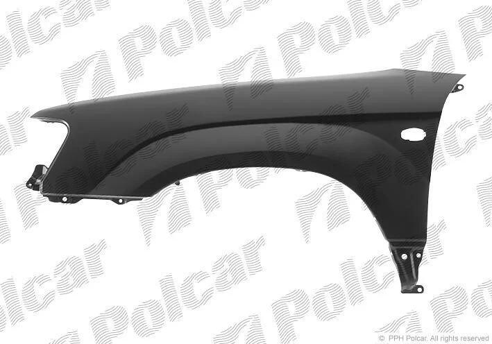 Крыло спереди слева с отверстием для поворотника Polcar 724101 (фото 1)