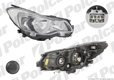 Фара основная Polcar 72L1101E