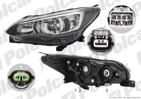 Фара основная Polcar 72L2090E