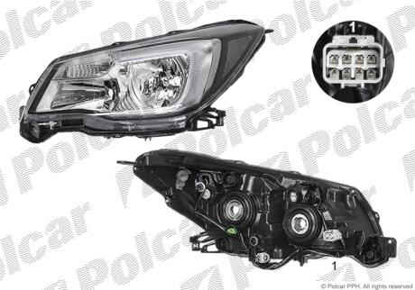 Фара основная Polcar 72X1093E