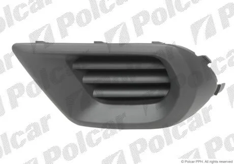 Решетка бампера левая Polcar 72X127-1