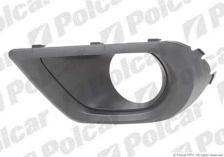 Решетка бампера левая Polcar 72X127-3
