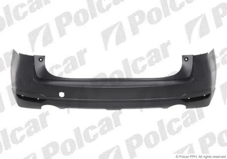 Бампер задній Polcar 72X196