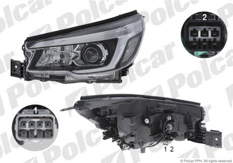 Фара основная Polcar 72X2100E