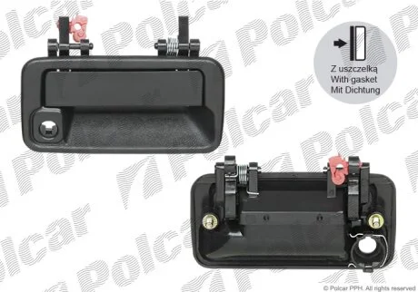 Ручка двери правая Polcar 7403Z-47