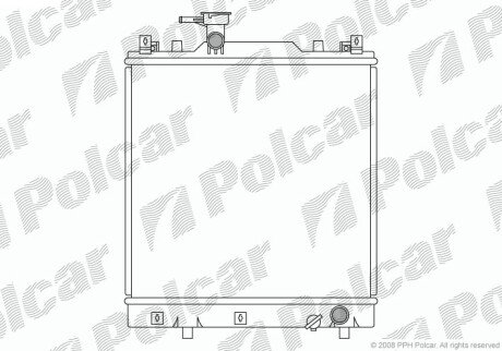 Радіатори охолодження Polcar 740708-1