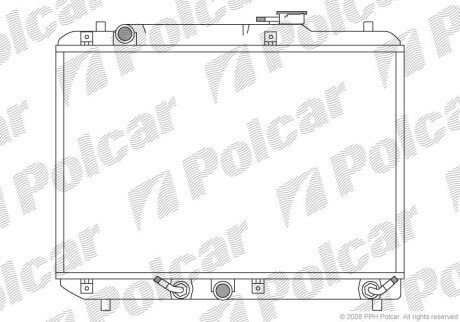 Радіатори охолодження Polcar 741208-2