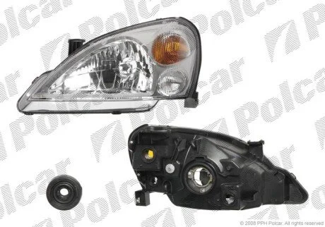 Фара основна ліва H4 Polcar 741409-E