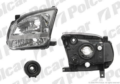 Фара основная левая H4 Polcar 7420091E
