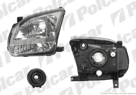 Фара основная левая H4 Polcar 7420091E