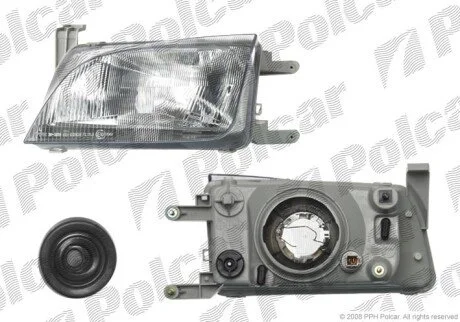 Фара основна права H4 Polcar 742210-E