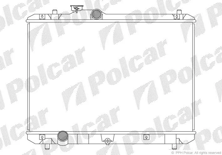 Радиаторы охлаждения Polcar 742308-1 (фото 1)