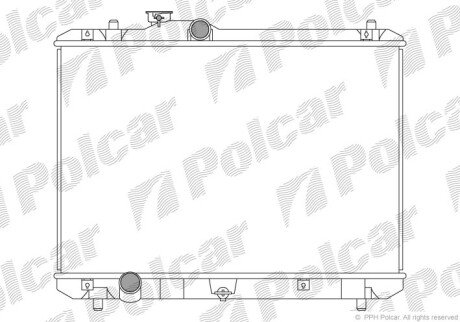 Радіатори охолодження Polcar 742308-1