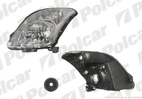 Фара основна ліва H4 Polcar 7423090E