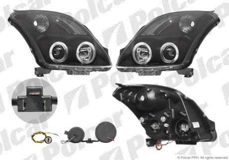 Фара основная Polcar 742309BE