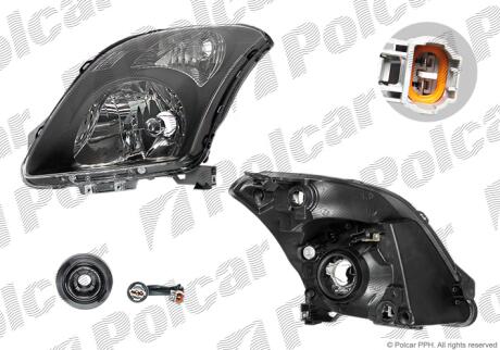 Фара основная правая H4 Polcar 7423103E