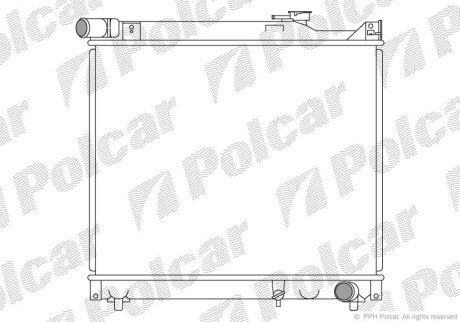 Радіатори охолодження Polcar 742408-8 (фото 1)