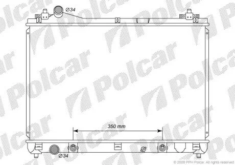 Радіатори охолодження Polcar 742608-2