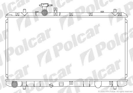 Радіатори охолодження Polcar 7435081K