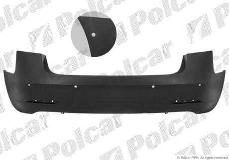 Бампер задній Polcar 75D196UA