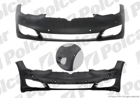 Бампер передній Polcar 75E107