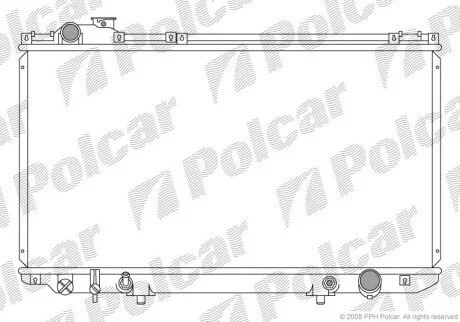 Радиаторы охлаждения Polcar 802008-1