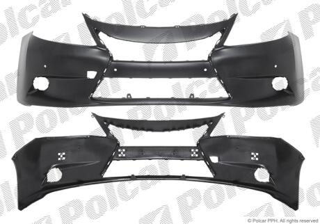 Бампер передній Polcar 803507-1