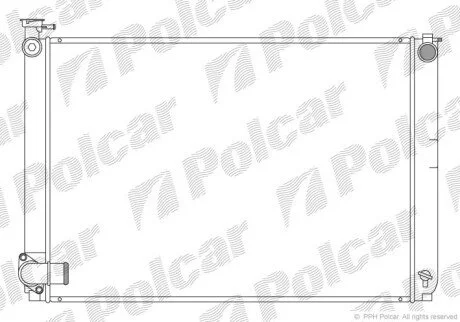 Радіатори охолодження Polcar 806108-4