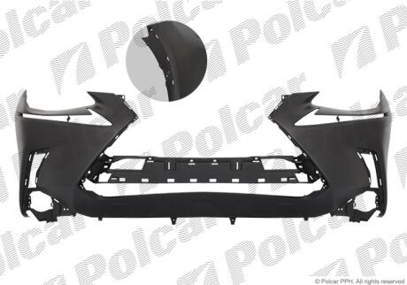 Бампер передний Polcar 80L10720
