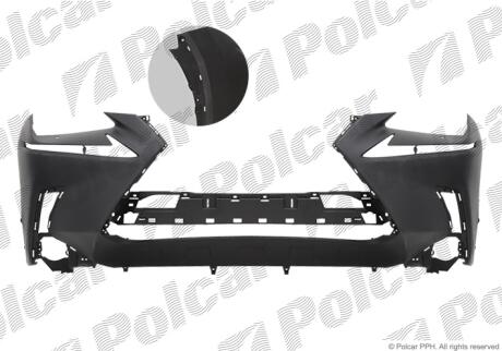 Бампер передній Polcar 80L10722