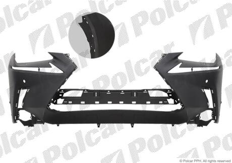 Бампер передній Polcar 80L10723