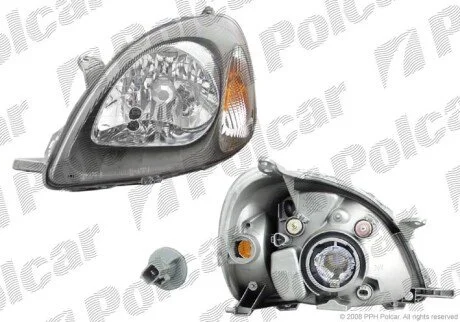 Фара основная левая H4 Polcar 8103091E